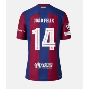 Barcelona Joao Felix #14 Hemmatröja 2023-24 Kortärmad